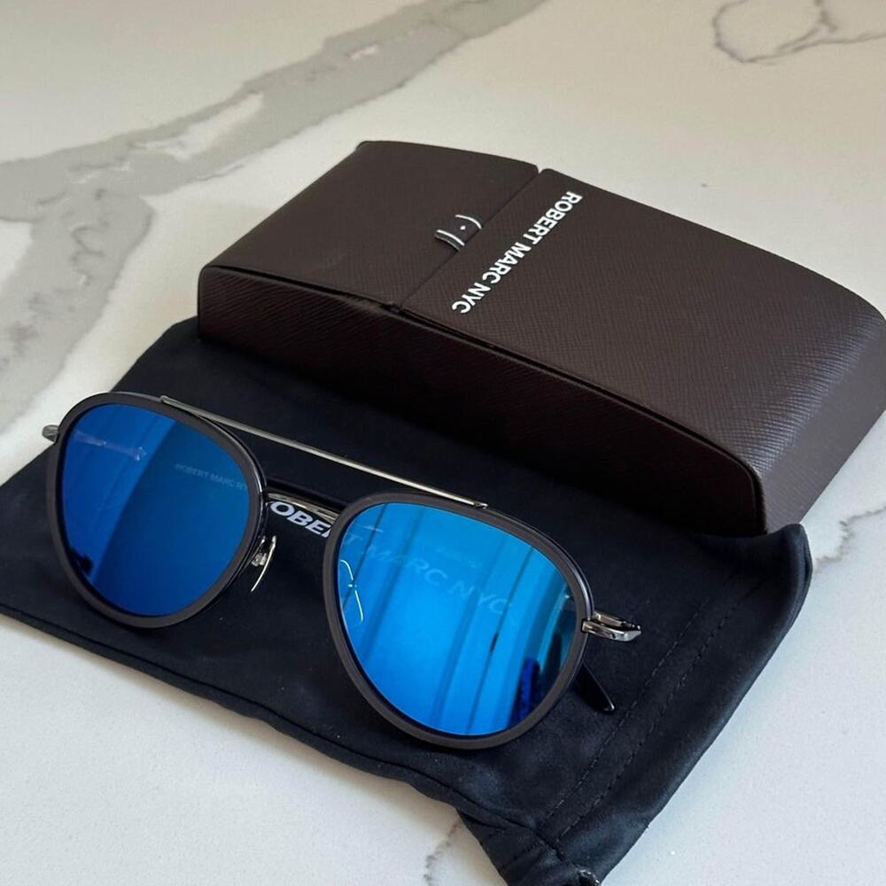 ROBERT MARC NYC Aviator sunglasses RMNYC 794 LG. NEW